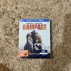 Rampage (Blu-ray + Dvd + Digital) Steel Book Sealed (+NEW) Great Movie, (NICE)