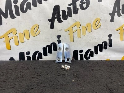 Mazda MX-5 Miata 2008 escritorio cromo juego de placas trasero izquierdo y derecho OEM Foto 1 de 4