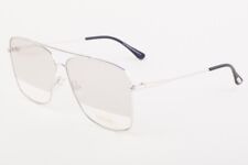 Tom Ford MAGNUS 651 18C Silver / Gray Mirror Sunglasses TF651 18C MAGNUS-02 60mm