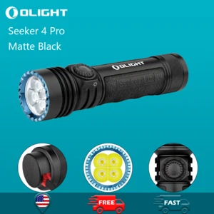 Linterna LED Olight Seeker 4 Pro Negro Mate Tipo-C Recargable 4600 Lúmenes - Imagen 1 de 14