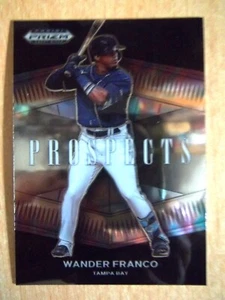 WANDER FRANCO - PROSPECTS No. P-WF TAMPA BAY - 2021 PRIZM PANINI DRAFT PICKS - Imagen 1 de 2
