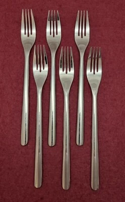 Wmf Taika Cromargan ( China ) 6 Kuchengabeln  - Bild 1 von 4