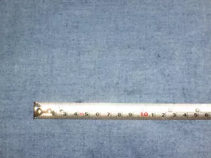 Denim Blue Printed Heavy Duty Faux Suede Microfibre Upholstery Fabric, 2.5+ mt - Picture 1 of 2