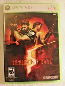 Resident Evil 5 (Microsoft Xbox 360, 2009) - Tested - Picture 1 of 3