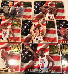 1993-94 Fleer Ultra EE. UU. Basketball 12 Card Subset, Kemp, Alonzo, Steve Smith, Dumars - Imagen 1 de 6