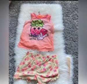 Girls Pj Set Size:XL fit L - Picture 1 of 1