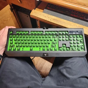 Razor Blackwidow Ultimate 2016 Edition Keyboard Model RZ03-0170 NO KEYS For Part - Picture 1 of 8