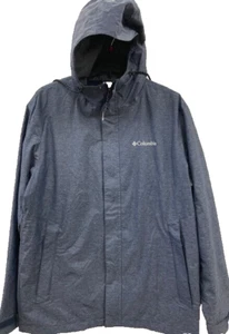 Columbia Convert Jacket Mens Full Zip Hoodie Fleece Lined(BLUE ,MEDIUM) NWOT - Picture 1 of 2