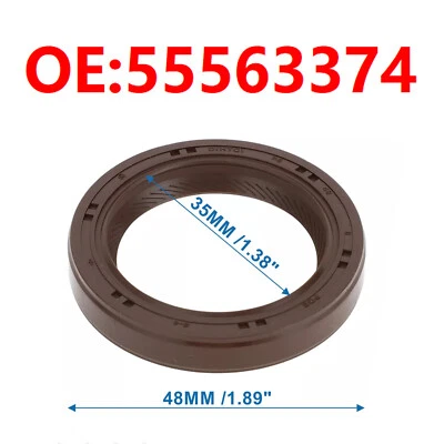 1PCS Fits Chevrolet Cruze 2011-16 Sonic 2012-18 Front Crankshaft Oil Seal - Image 1 of 4