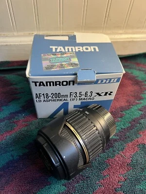 Tamron For Pentax lens 18-200mm F/3.5-6.3 XR Aspherical (IF) Macro - Image 1 of 4