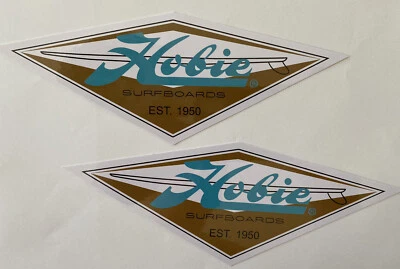 HOBIE SURBOARDS HOBIE Surfboards Sticker Bing SURF STICKER Longboard Surf Sticker Vintage Surf 1