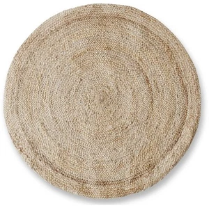 XL 133cm Designer Home Decor Durable Woven Jute Circle Round Floor Rug Mat - Picture 1 of 1