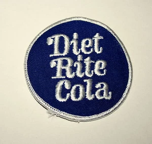 Raro Parche de Tela Dieta Rite Cola Soda Empleados Años 60 Nuevo de Edición - Imagen 1 de 1