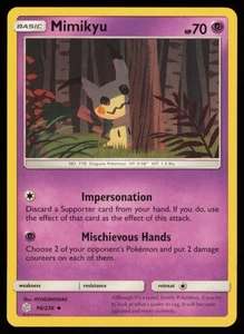 Mimikyu (96) 96/236 SM - Cosmic Eclipse Normal Uncommon - NM1 - Picture 1 of 2