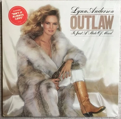 1979 Lynn Anderson "Outlaw Is Just A State of Mind" Vinyl LP, Columbia, SEALED - Image 1 of 2