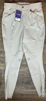 Calça Ovation Masculina 4 Bolsos Culatra Equitação Tamanho 30 Bronzeada Equestre Nova Com Etiqueta - Imagem 1 de 4