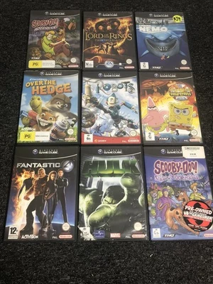 Nintendo GameCube Cases & Manual Only Lot x9 - Image 1 of 3