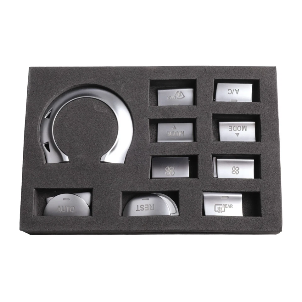 Fashionable Air Conditioning Control Cover Designed for Mercedes Vehicles - Image 1 of 4