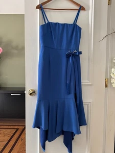 NEU Jonathan Simkhai marokkanisch blau Trägerärmel Maxikleid Größe 6 - Bild 1 von 11