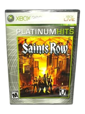 Saints Row (Microsoft Xbox 360 2006) Brand NEW Factory Sealed - Image 1 of 4
