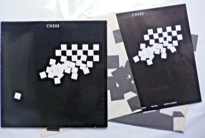 "NM" BENNY ANDERSSON / TIM RICE /BJÖRN ULVAEUS - CHESS " OIS, INSERT"- RCA 1984 - Bild 1 von 4