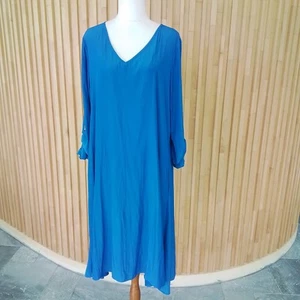 Mela Purdie Blue Dress Size 10 - Picture 1 of 7