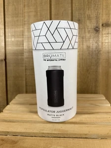 Insulated Can Cooler Brumate Hopsulator Juggernaut Matte Black 24/25 oz Beer - Picture 1 of 9