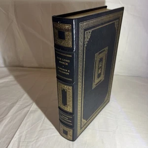 Harrison Salisbury - The Long March SIGNED 1st Edition Franklin Library Leather - Imagen 1 de 8