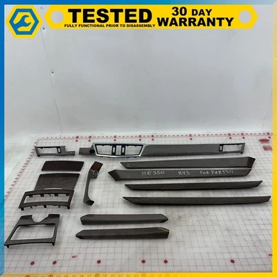 10-13 MERCEDES-BENZ E350 E550 DASHBOARD PANEL CENTER CONSOLE DOOR TRIM SET OEM - Image 1 of 4