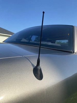 7" Black Stainless Antenna Mast Radio AM/FM for Mercury Grand Marquis 2003-2011 - Image 1 of 4