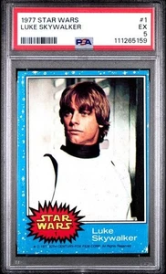 1977 Star Wars LUKE SKYWALKER #1 PSA 5 🔥 - Picture 1 of 2