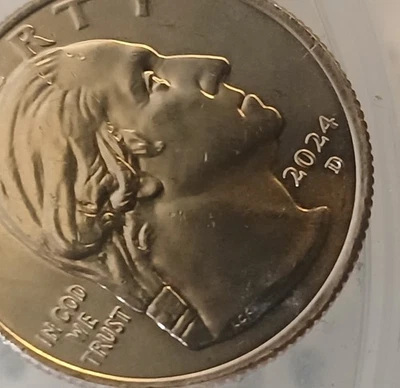 2024 D “In COD We Trust” Error Quarter Rare Coin - Image 1 of 4