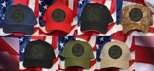 CAPPELLO US MARINES TOPPA BERRETTO OD VERDE EGA LOGO USMC TUTA DA VOLO GIACCA VETERINARIO - Foto 1 di 16