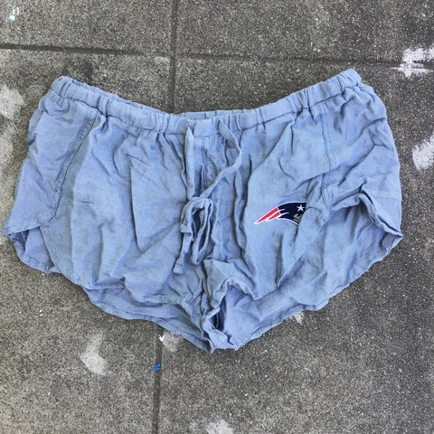 New England Patriots Pajama Shorts Women Medium Cover