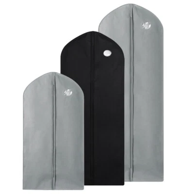 1/5 Garment Bag Suit Storage Cover Dress Clothes Coat Dustproof Protector Travel - Image 1 of 4