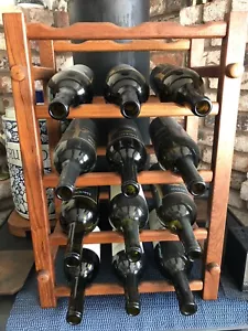 Antique Thai Solid teak Wine Rack! - Picture 1 of 6