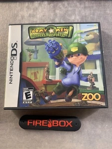 Army Men Soldiers Of Misfortune (Nintendo DS, 2008) Complete CIB Tested - Picture 1 of 3