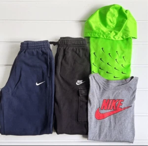 Nike Boys Clothing Lot Long Sleeve Tee, Hoodie, Sweatpants Joggers Size Large - Picture 1 of 13