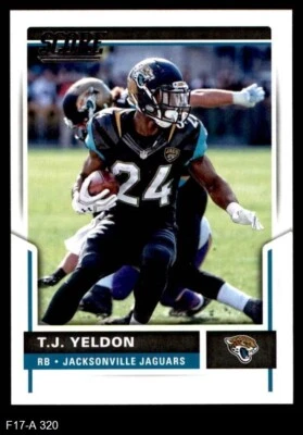 2017 Score #320 T.J. Yeldon Jaguars Alabama 8 - NM/MT - Image 1 of 2