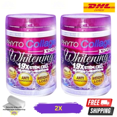 2 X PHYTO Collagene King Di Sbiancante Antiage 19x Stemcell - Immagine 1 di 4
