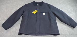 Carhartt Herren 2XL XXL Canvas gesteppte feste Ente lockere Passform isolierte Jacke neu mit Etikett - Bild 1 von 22