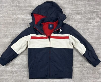 Chaqueta Gap Niños Grande 10 Con Capucha Cremallera Completa Y2K Foto 1 de 4