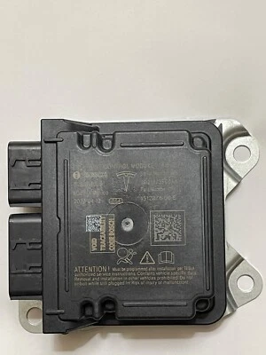 TESLA MODEL 3 Y S X RESTRAINT DIAGNOSTIC COMPUTER MODULE SRS CONTROL 1512876-00E - Image 1 of 2