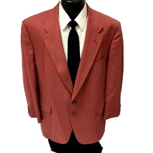 Vtg Jack Nicklaus Men's MAUVE Sport Coat GOLDEN BEAR BTN Jacket Golf Blazer 44 L - Picture 1 of 6