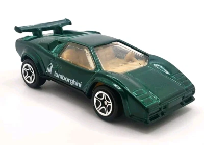 Matchbox Superfast Lamborghini Countach LP500 S Verde Nuevo Suelto Escala 1/59  Foto 1 de 4