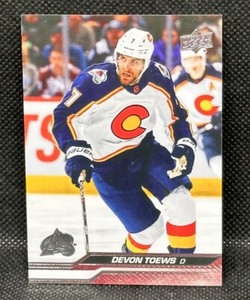 Devon Toews 2023-24 Upper Deck Series 1 #46 Colorado Avalanche