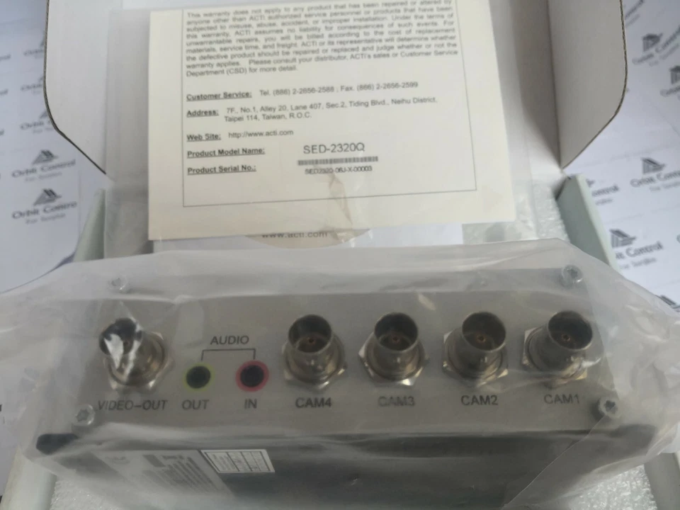 VIDEO SERVER ACTI SED 2320Q Four-Channel - Image 1 of 4