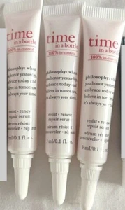 3 x Philosophy Time In A Bottle 100% In Control High Potency Serum, 0.1 oz x 3 - Picture 1 of 1