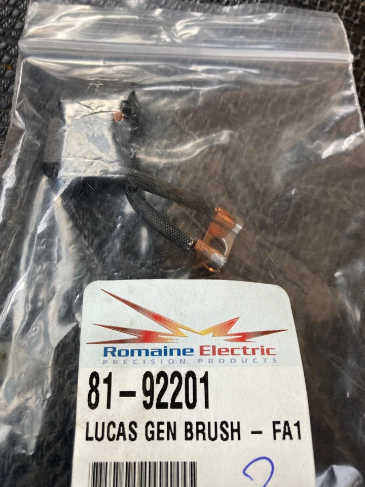 2 pcs/pack Brush Set 81-92201 Lucas Generator FA1 - Image 1 of 1