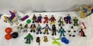 Lot 27 Fisher-Price Imaginext DC And Friends Action Figures And Accessories - Picture 1 of 6